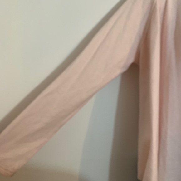 Pink knit cardigan by Lord & Taylor. Size Small - Picture 3 of 6